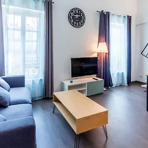  Apartamento Haussmannien Type Loft, Climatise - Vieux-port-le Panier,